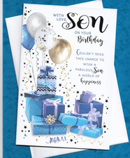 Son birthday card for sale  MANCHESTER