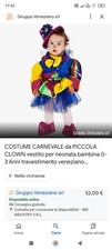 Costume carnevale piccola usato  Sturno