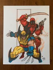 11x14 deadpool wolverine for sale  Manhasset