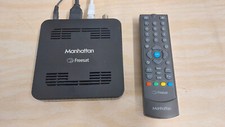 Manhattan SX Freesat HD Box - Negro - Control remoto - Probado y restablecido - Bonito y limpio segunda mano  Embacar hacia Mexico