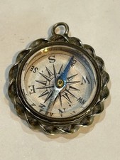 Victorian silver compass for sale  BOURNE