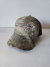 Chapéu de beisebol Cherokee National bordado camuflado marrom malha alça traseira Realtree comprar usado  Enviando para Brazil