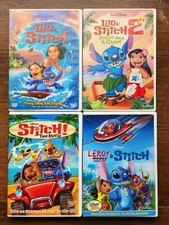 Disney Lilo and Stitch (4 DVD'S /Movies 1, 2, Stitch the Movie! & Leroy HTF OOP, usado comprar usado  Enviando para Brazil