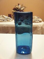 LINDO VASO QUADRADO AZUL 8,5 DE ALTURA COM ABERTURA 3,25 comprar usado  Enviando para Brazil