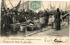 Old postcard boulogne d'occasion  Expédié en Belgium