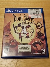 Don't Starve Mega Pack Sony PlayStation 4 PS4 com adesivos não usados decalques skin NTSC comprar usado  Enviando para Brazil