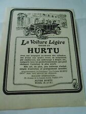 Publicité 1924 voiture d'occasion  La Verpillière