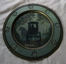Vtg round metal for sale  Smithville