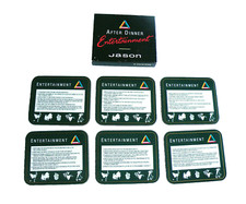 Dinner entertainment coasters for sale  WOLVERHAMPTON