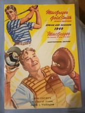 Macgregor Goldsmith Equipamento Esportivo Primavera/Verão 1949 Vintage Catálogo Excelente Condição comprar usado Macgregor Goldsmith Equipamento Esportivo Primavera/Verão 1949 Vintage Catálogo Excelente Condição comprar usado  Enviando para Brazil