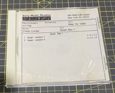 Chick Corea RARE Sony Music Studios Executive Master CD For Spain (2 Versions) comprar usado  Enviando para Brazil