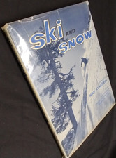 1960 Book SKI and SNOW by Ray Atkeson (signed)::Illustrated segunda mano  Embacar hacia Mexico