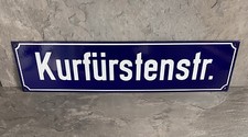 Altes strassenschild kurfürst gebraucht kaufen  Bergisch Gladbach