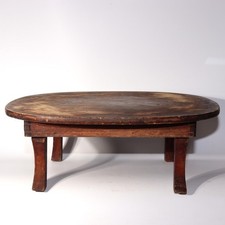 Usado, Mesa de jantar japonesa pequena de madeira Chabudai mesa baixa escrita sala dobrável WO444 comprar usado  Enviando para Brazil