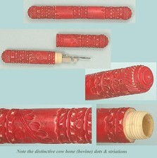 Antique carved red for sale  Midlothian