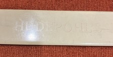 Raspador de espuma de cerveja Hudepohl do início dos anos 1900 difícil de encontrar! Celuloide 8” Cincinnati comprar usado  Enviando para Brazil