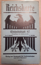 Reichskarte einheitsblatt umge gebraucht kaufen  Maintal