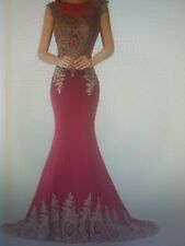 Rot damen maxi gebraucht kaufen  Stuttgart