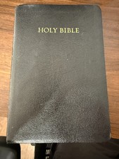 Holy Bible KJV Center-Column Reference Nelson Red Letter Bonded Leather 1989 VG, usado comprar usado  Enviando para Brazil