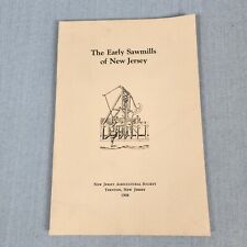 The Early Sawmills Of New Jersey 1968 Weiss PB segunda mano  Embacar hacia Argentina