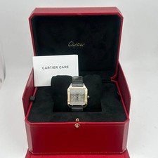 Relógio Cartier Santos-Dumont grande W2SA0028 ouro amarelo 18K aço  comprar usado  Enviando para Brazil