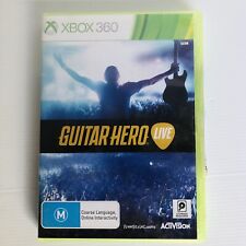 Guitar Hero Live (Microsoft Xbox 360 PAL, 2015, 2 discos, Activision) comprar usado  Enviando para Brazil