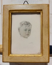 Ritratto miniatura bimbo usato Ritratto miniatura bimbo usato  Crema