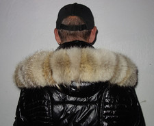 Kojote pelz kapuze gebraucht kaufen  Steinau