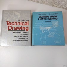 Engineering Drawing & Graphic Technology 12th Ed. & Technical Drawing 8th Ed.  comprar usado  Enviando para Brazil