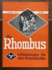 AGFA Der Rhombus Nr 15 von 1938, Hausmitteilungen für Photohändler comprar usado  Enviando para Brazil