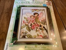 Usado, Designs para a agulha flor fadas ervilha doce fada ponto cruz kit Cicely comprar usado  Enviando para Brazil