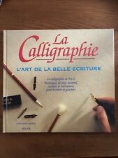 Calligraphie art belle d'occasion  Saint-Mamert-du-Gard