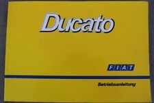 Fiat ducato betriebsanleitung gebraucht kaufen  Nassenfels