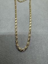 Usado, Colar corrente folheado a ouro 18K 60cm x 4mm comprar usado  Enviando para Brazil