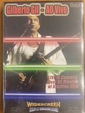 Gilberto Gil-Ao Vivo DVD NUEVO PRECINTADO, usado comprar usado  Enviando para Brazil