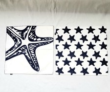 Embroidered navy starfish for sale  Miami