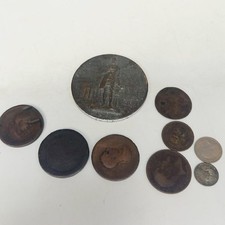 8 moedas antigas do rei britânico George III Edward VII Elizabeth Six Pence Masons HC comprar usado  Enviando para Brazil