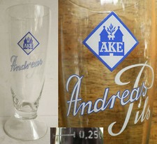 Altes bierglas andreas gebraucht kaufen  Apen