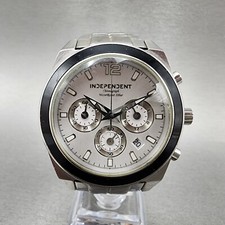 Citizen relógio cronógrafo independente masculino 40mm mostrador branco data de aço nova bateria comprar usado  Enviando para Brazil