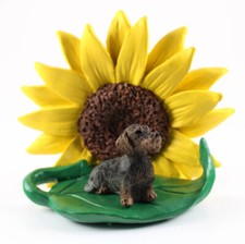 Figurine teckel poil d'occasion  Expédié en France
