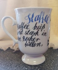 Kaffeetasse kaffeebecher rezep gebraucht kaufen  Forchtenberg