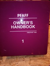 Pfaff owners handbook for sale  Omaha