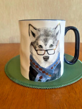 Usado, Caneca Husky Siberiano Hipster Sibéria Mais Inteligente do que a Média com Óculos   comprar usado  Enviando para Brazil