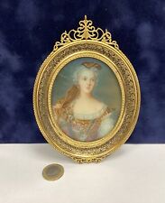 Magnifique miniature portrait d'occasion  France