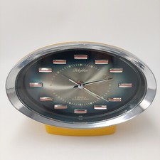 Relógio despertador vintage Rhythm Mantel era espacial Japão meados do século 51443 comprar usado  Enviando para Brazil