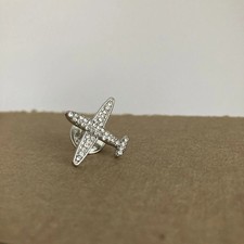 Airplane pin badge for sale  HAMPTON