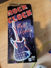 Rock clock neon for sale  TAUNTON