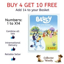 Coleção de adesivos BLUEY Play with Friends - Panini 2025 comprar usado  Enviando para Brazil