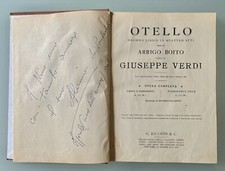 Otello arrigo boito usato  Milano