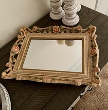 Floral antique beige for sale  North Wales